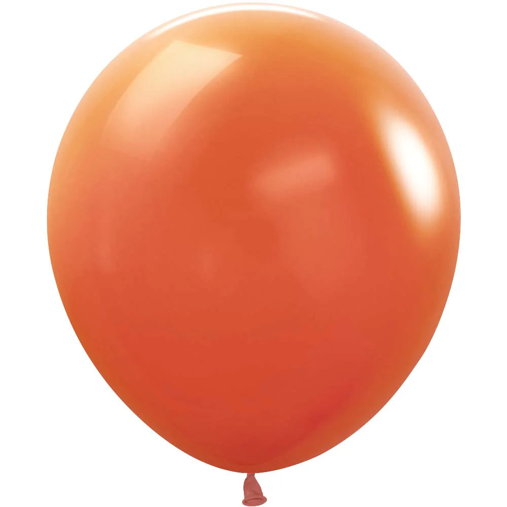 Sempertex 18" Deluxe Sunset Orange 25ct